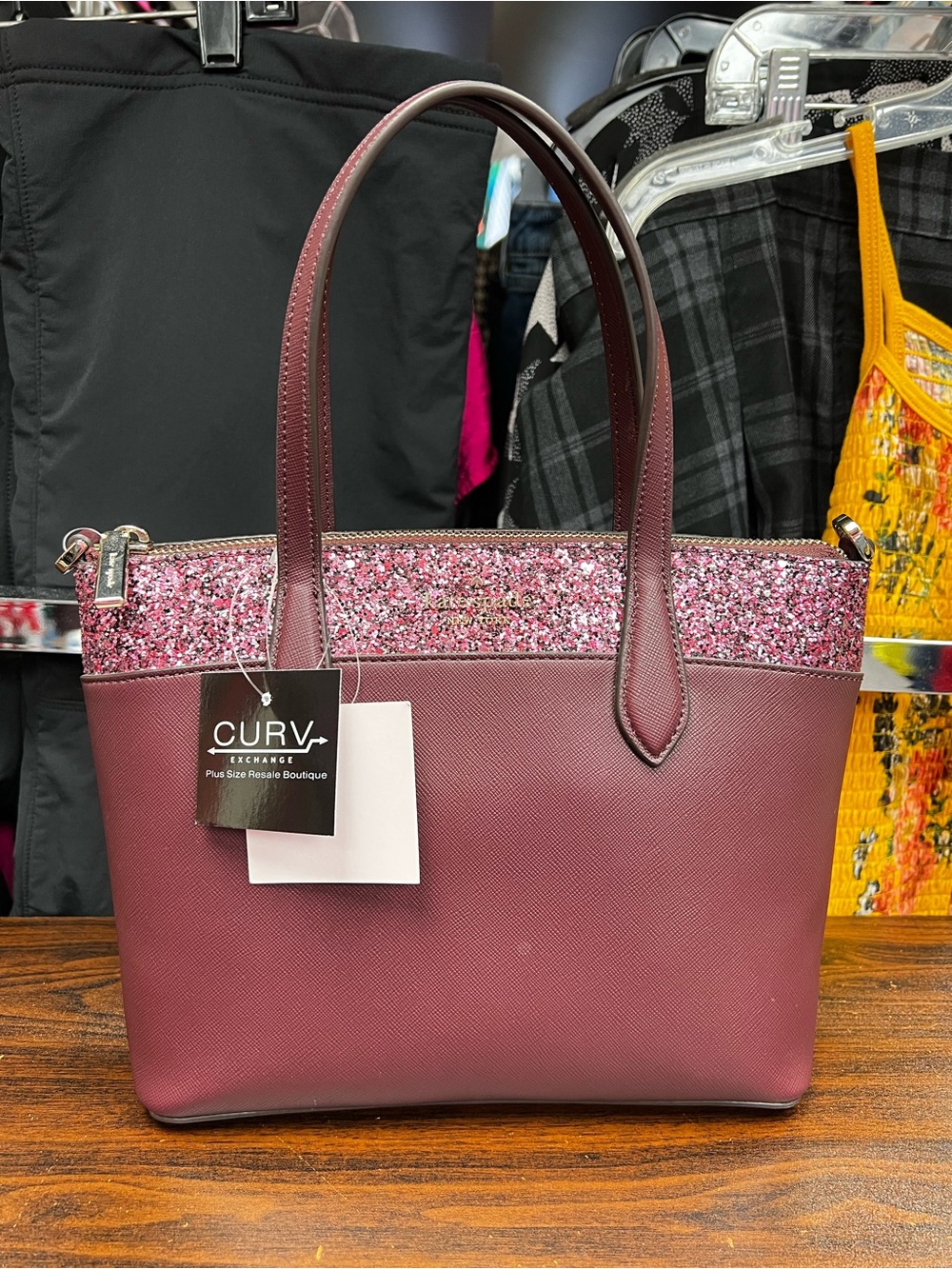 NEW!! Kate Spade Flash Glitter Satchel